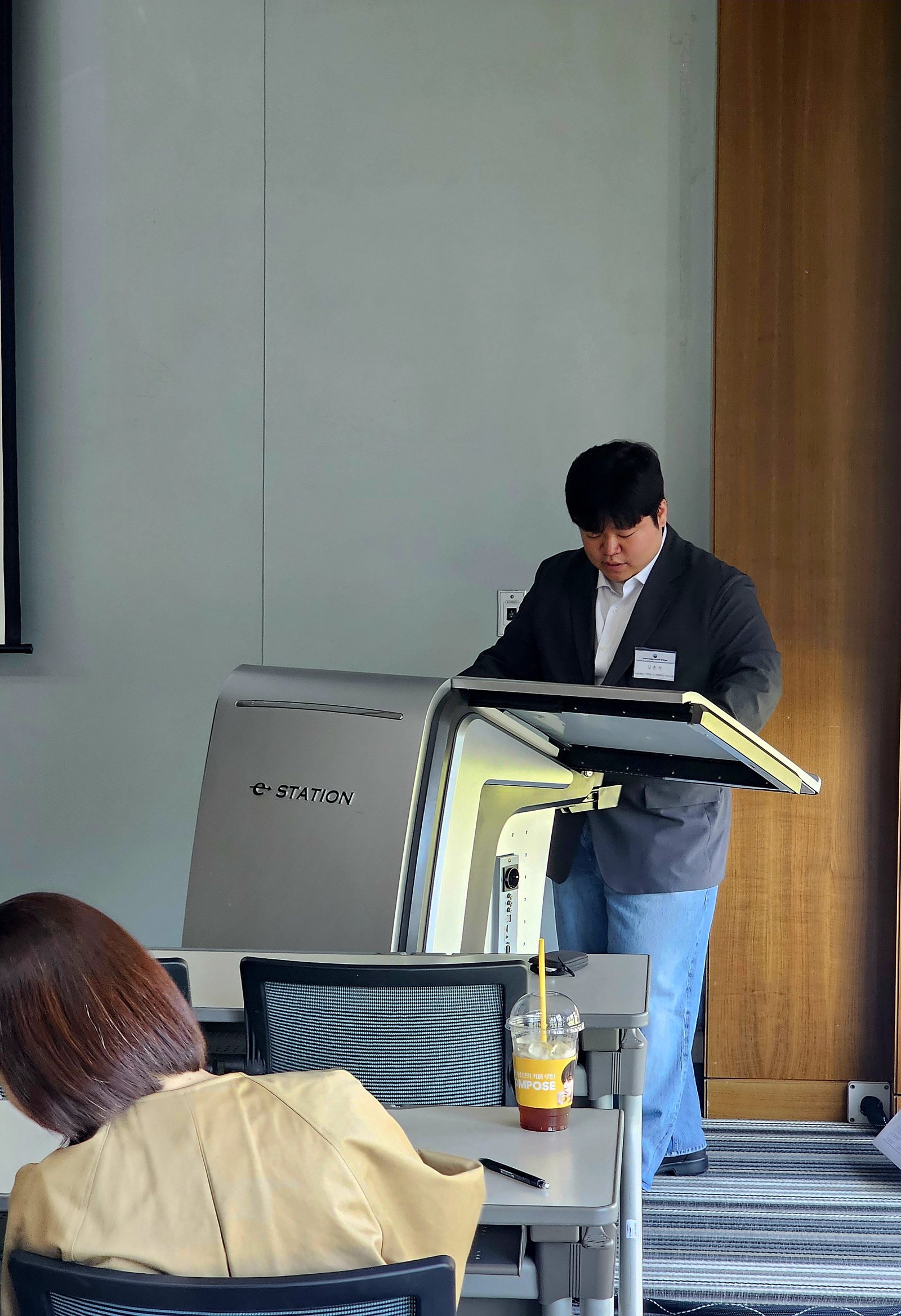 춘계학술발표대회 발표자 김준석